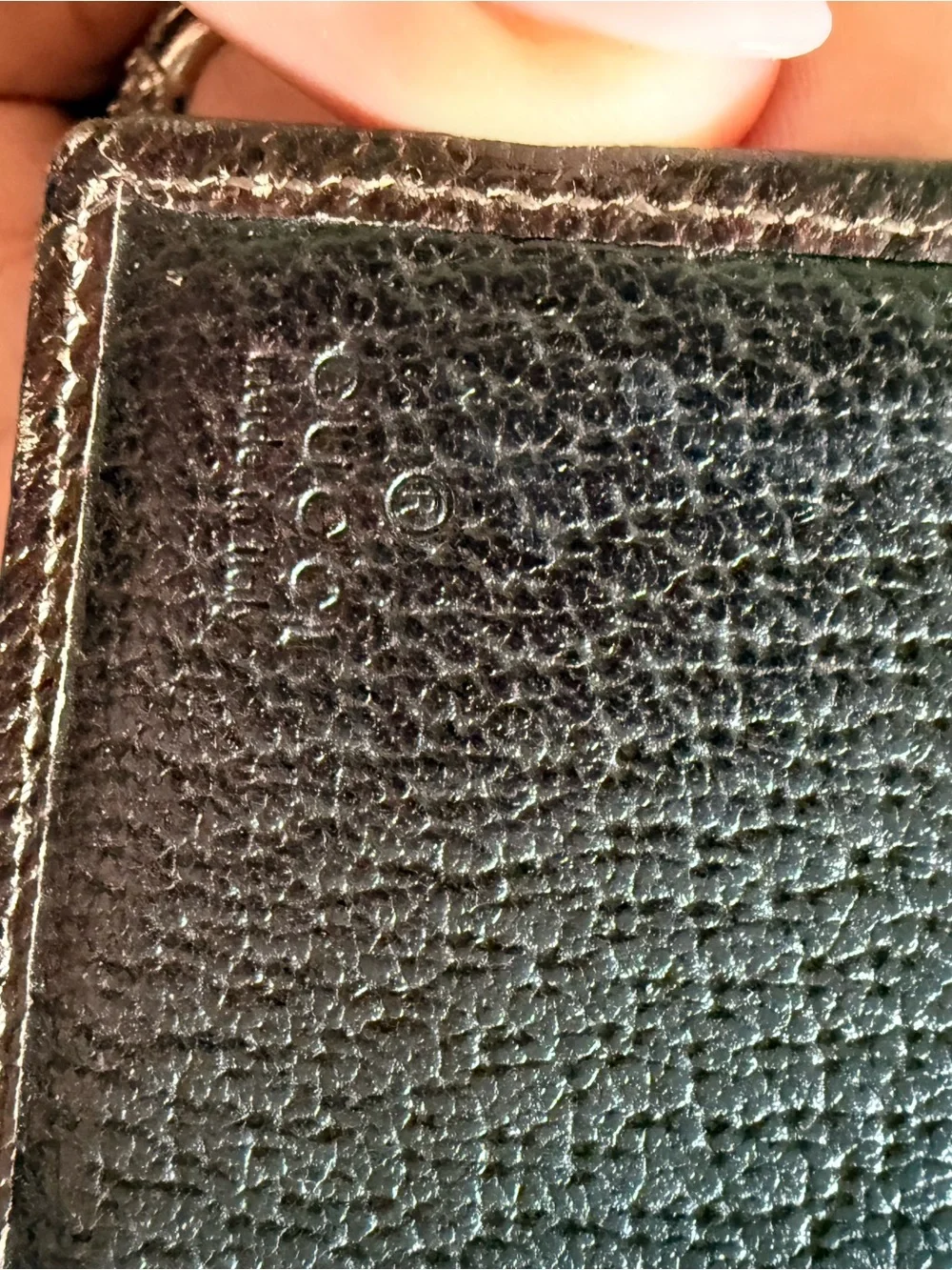 Gucci GG Monogram Canvas Continental Wallet Brown Leather Trim